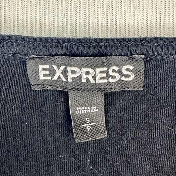 Express Black Peplum Tank Top (size S) - Picture 3 of 3